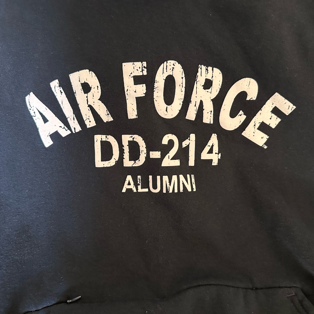 Blue Air Force DD-214 Alumni Hoodie
